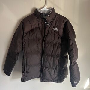 North Face brown 600/700 puffer jacket